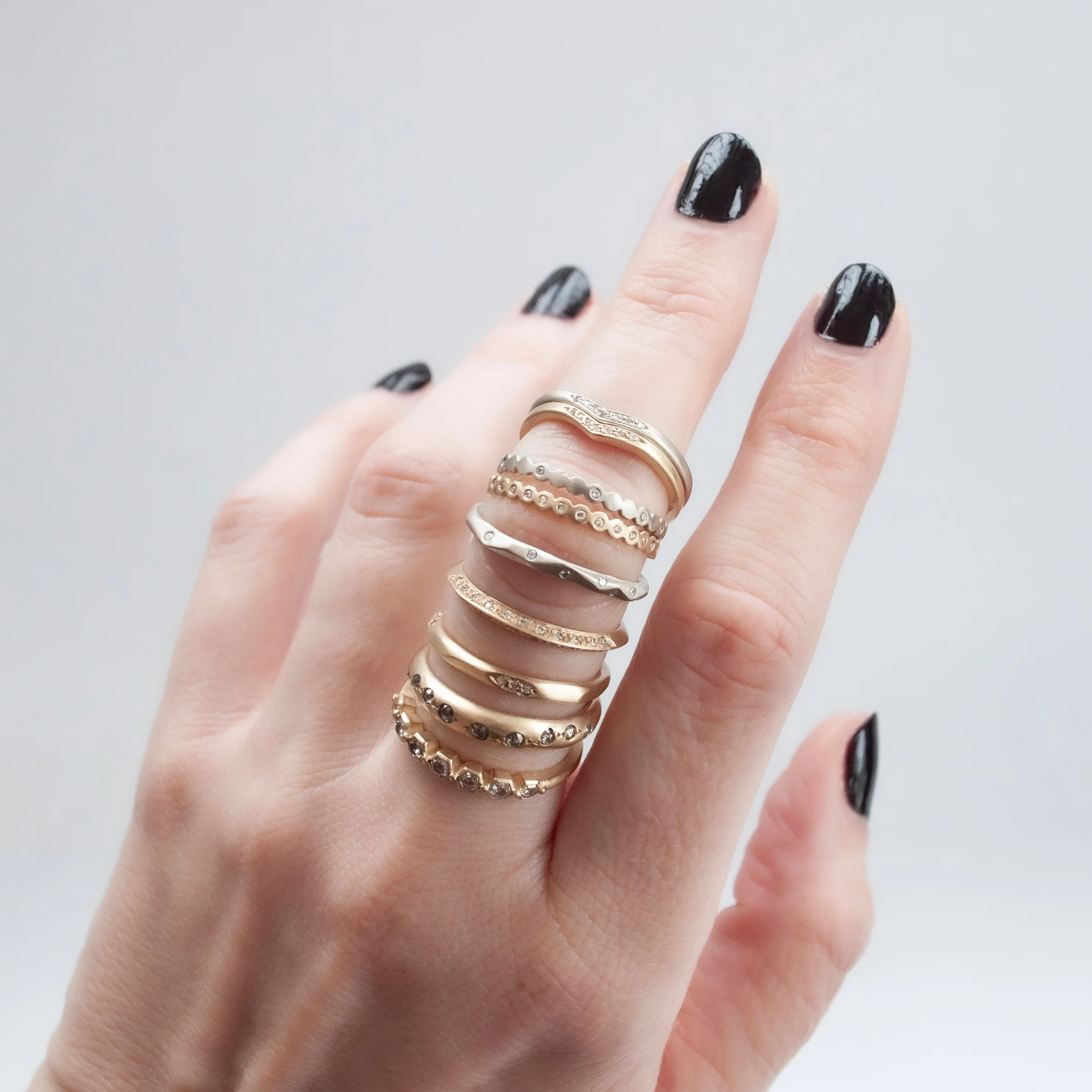 Half Eternity Diamond Band - Image 4