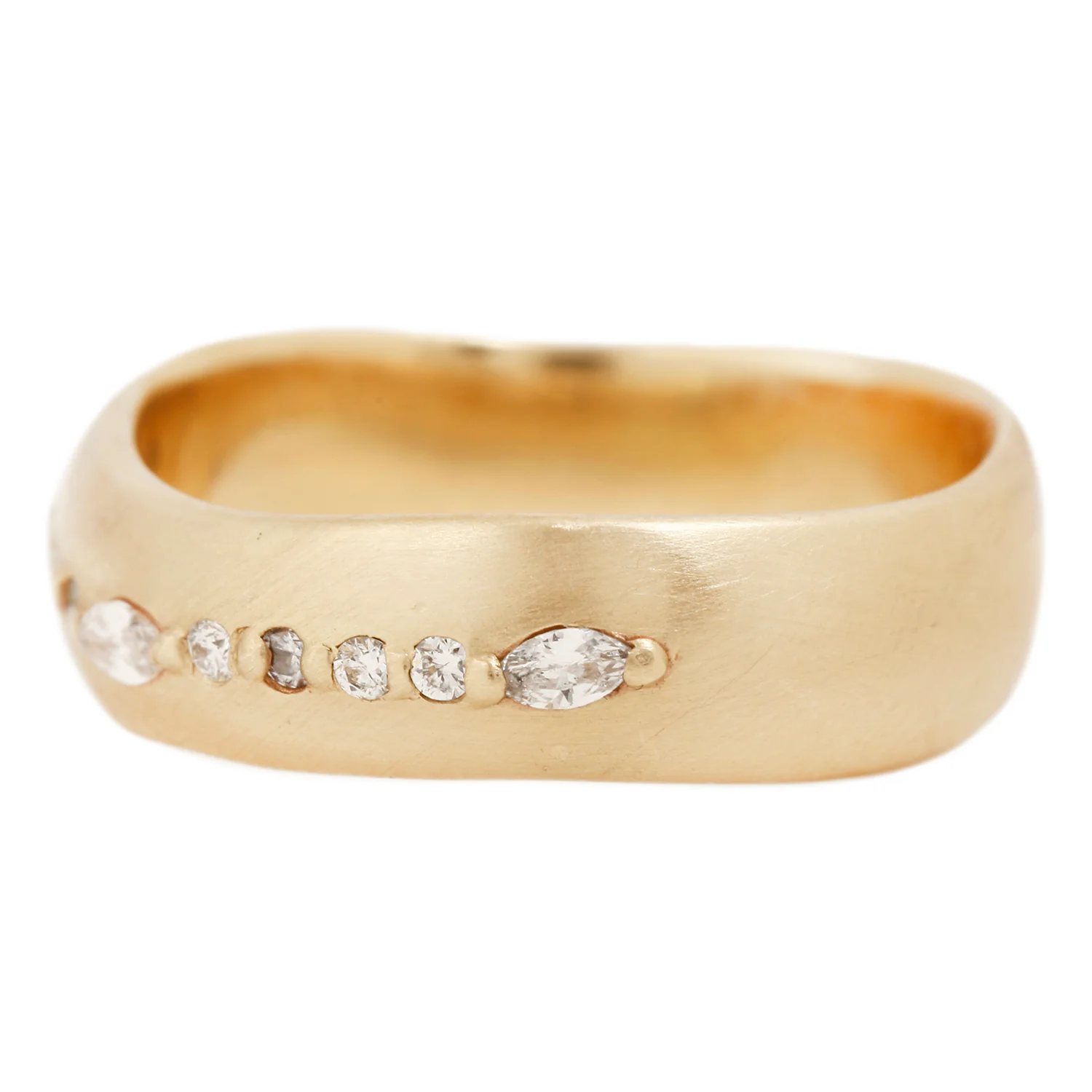 Marquise Wave Diamond Band - Image 3