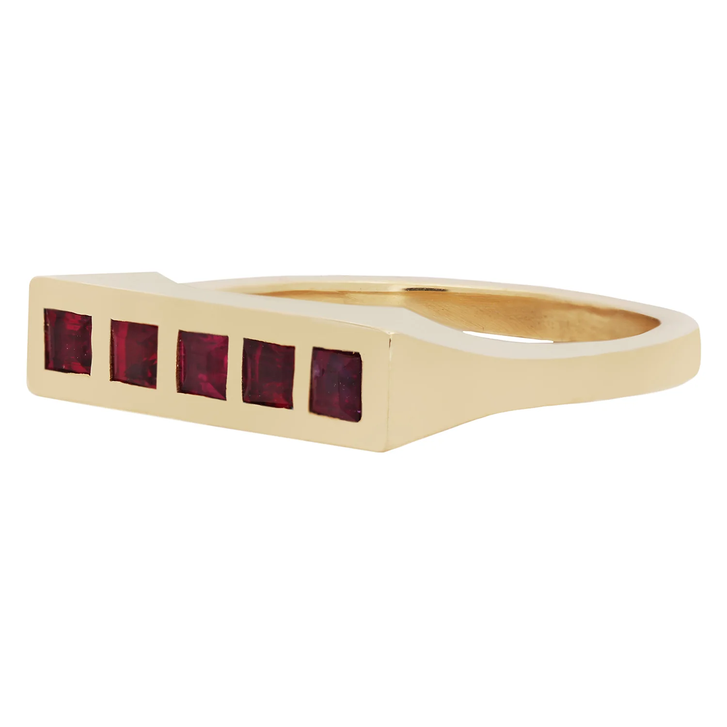 Ruby Bar Ring - Image 3
