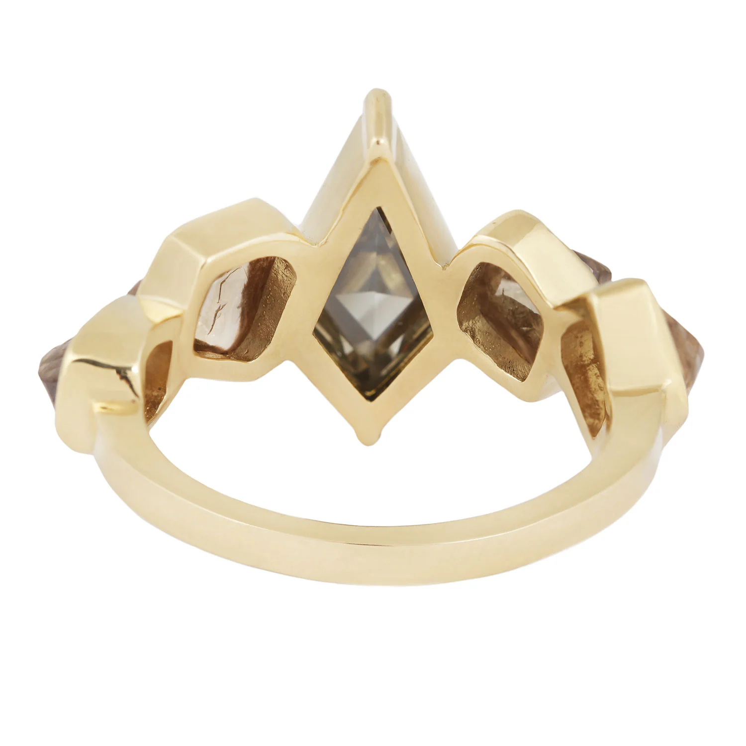 Rustic Kite Diamond Ring - Image 5