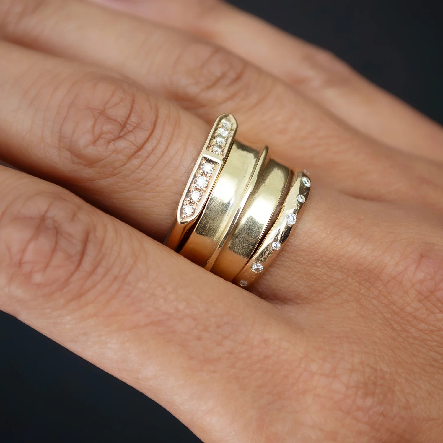 Sahara Ridge Gold Ring - Image 7