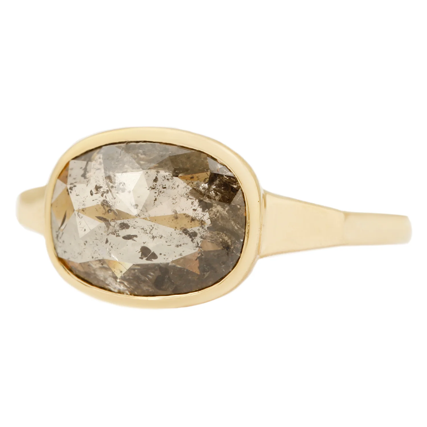 Salt & Pepper Ellipse Ring - Image 3