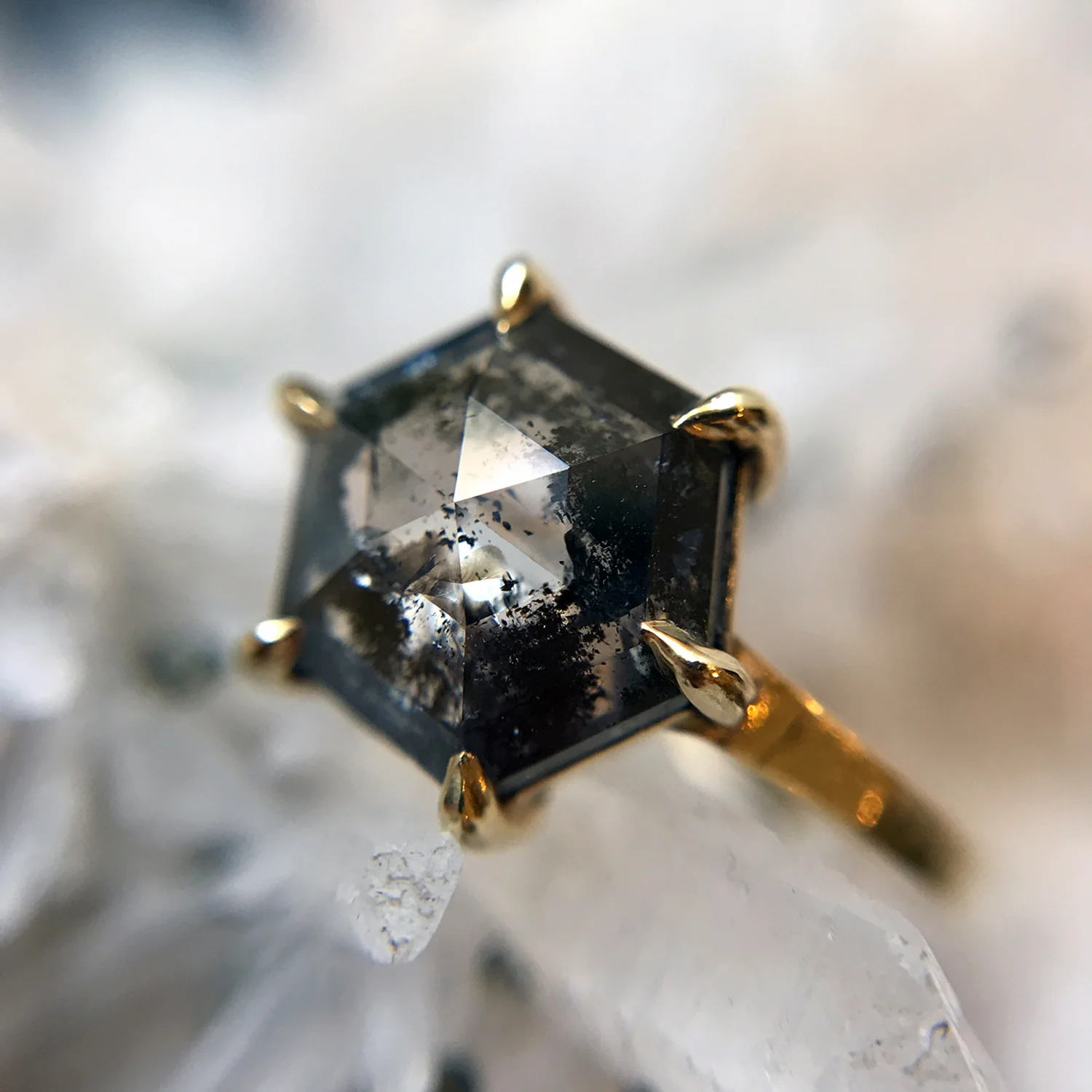 Salty Hexagon Ring - Image 4
