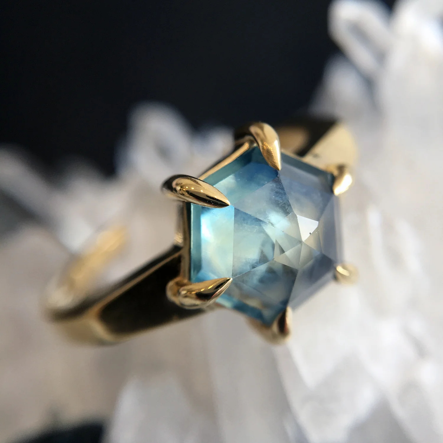 Sand Island Sapphire Ring - Image 8