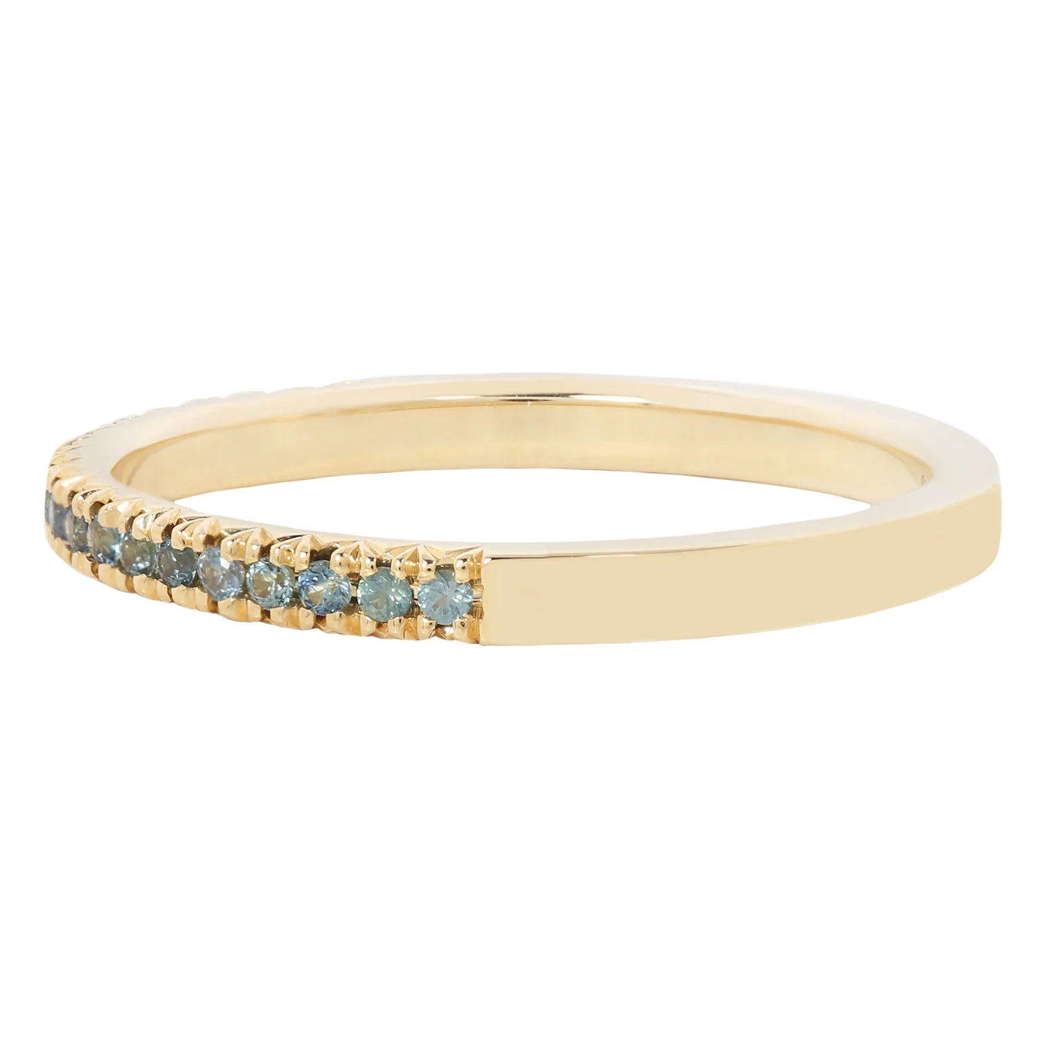 Sapphire Pavé Band - Image 3