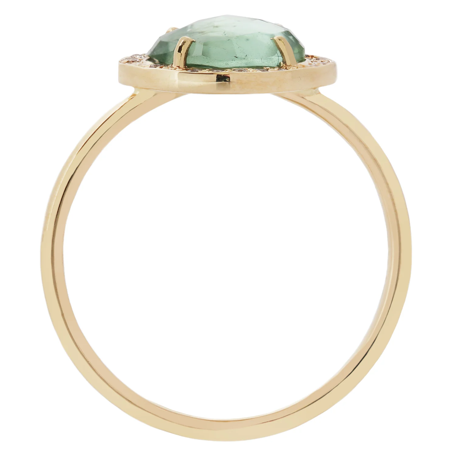 Seafoam Tourmaline Stella Ring - Image 5