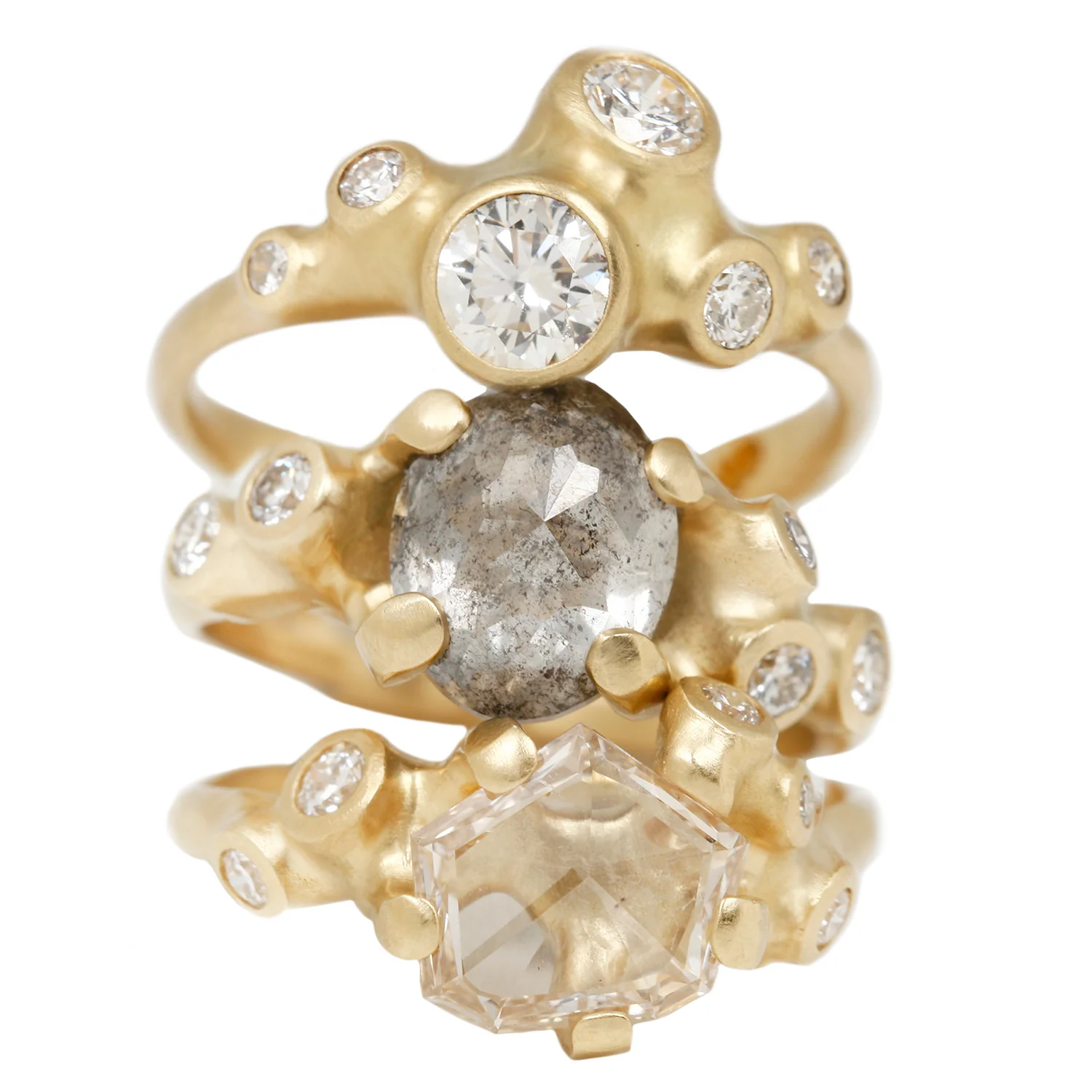 Seven Barnacle Diamond Ring - Image 4