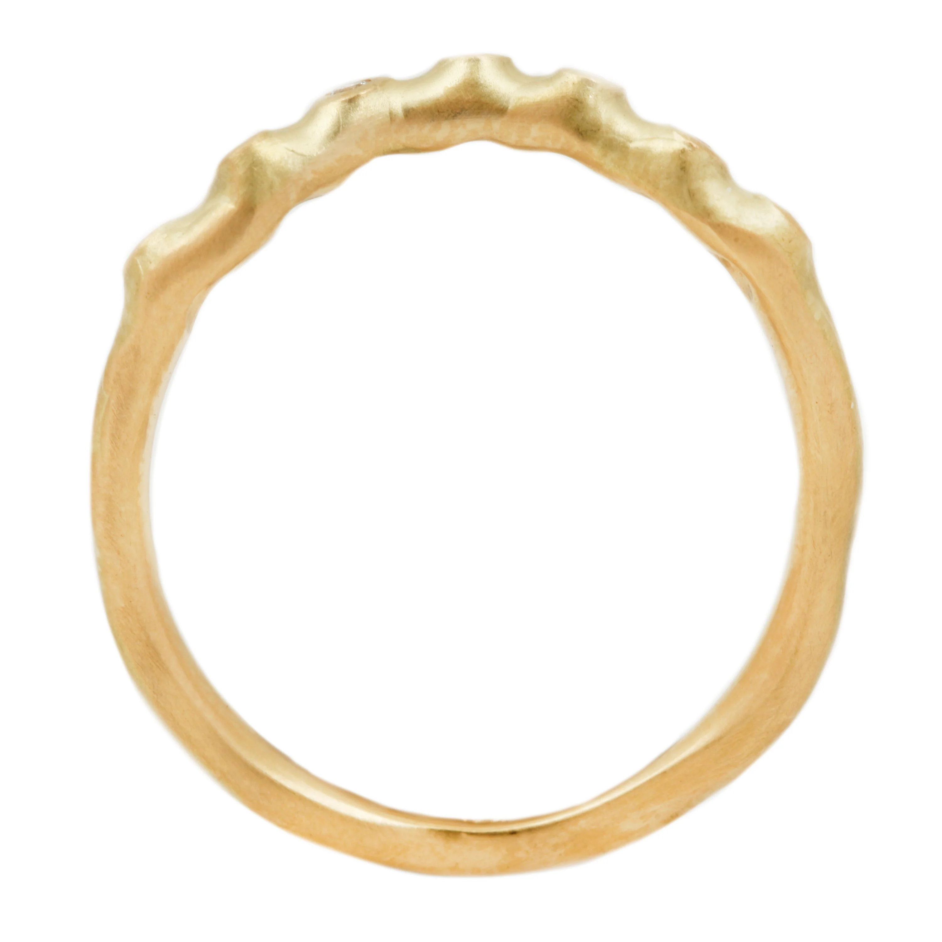 Seven Diamond Contour Ring - Image 4
