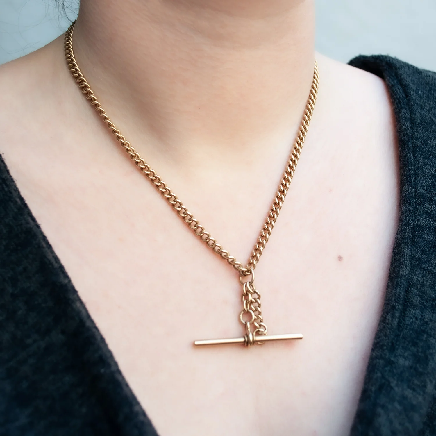 Gold Albert Chain - Image 2