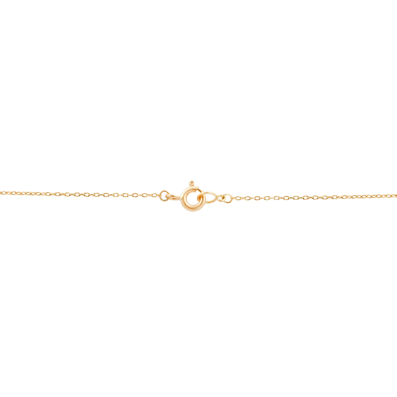 Golden Leaf Arc Necklace - Image 3