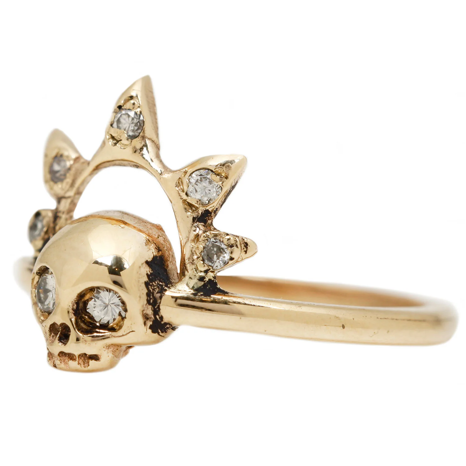 Skull Queen Diamond Ring - Image 3