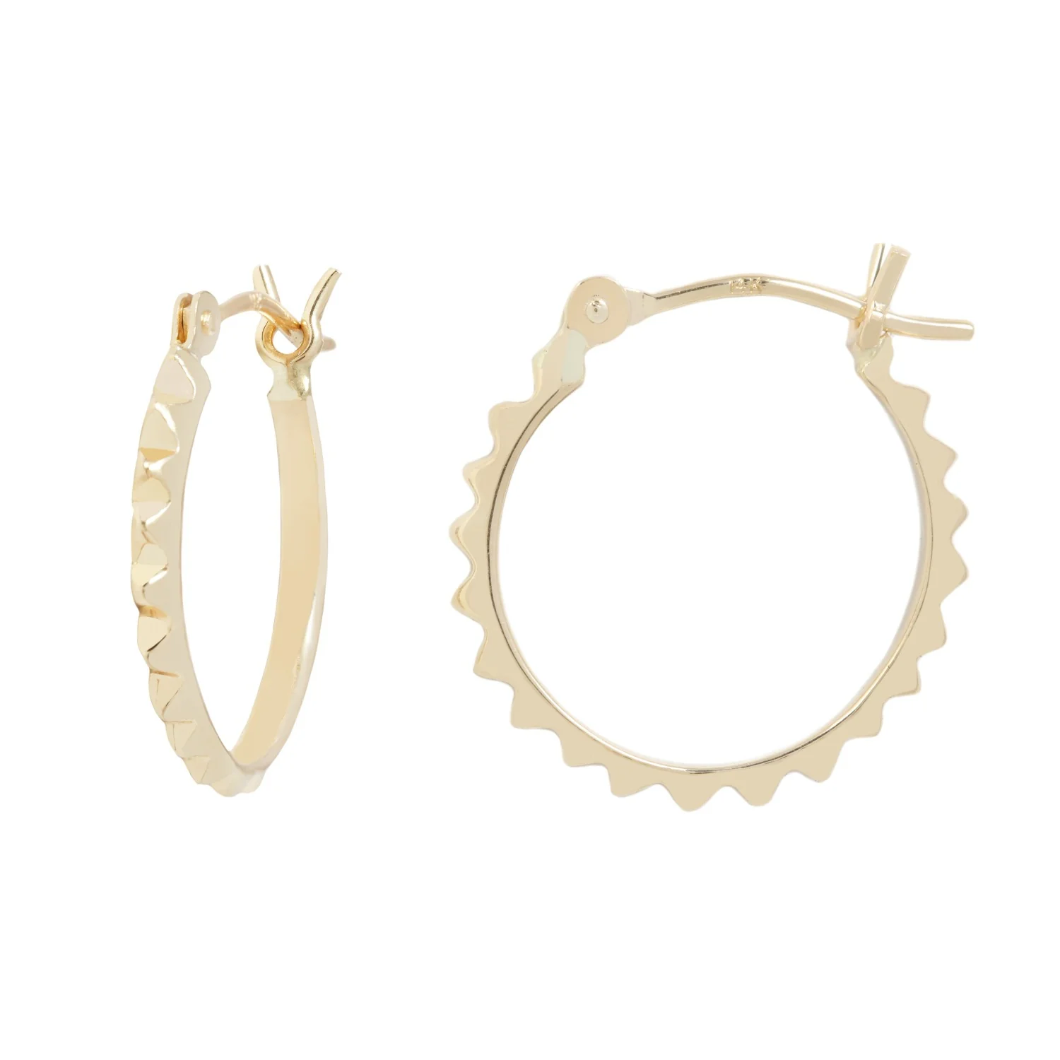 Small Pyramid Hoops - Image 3