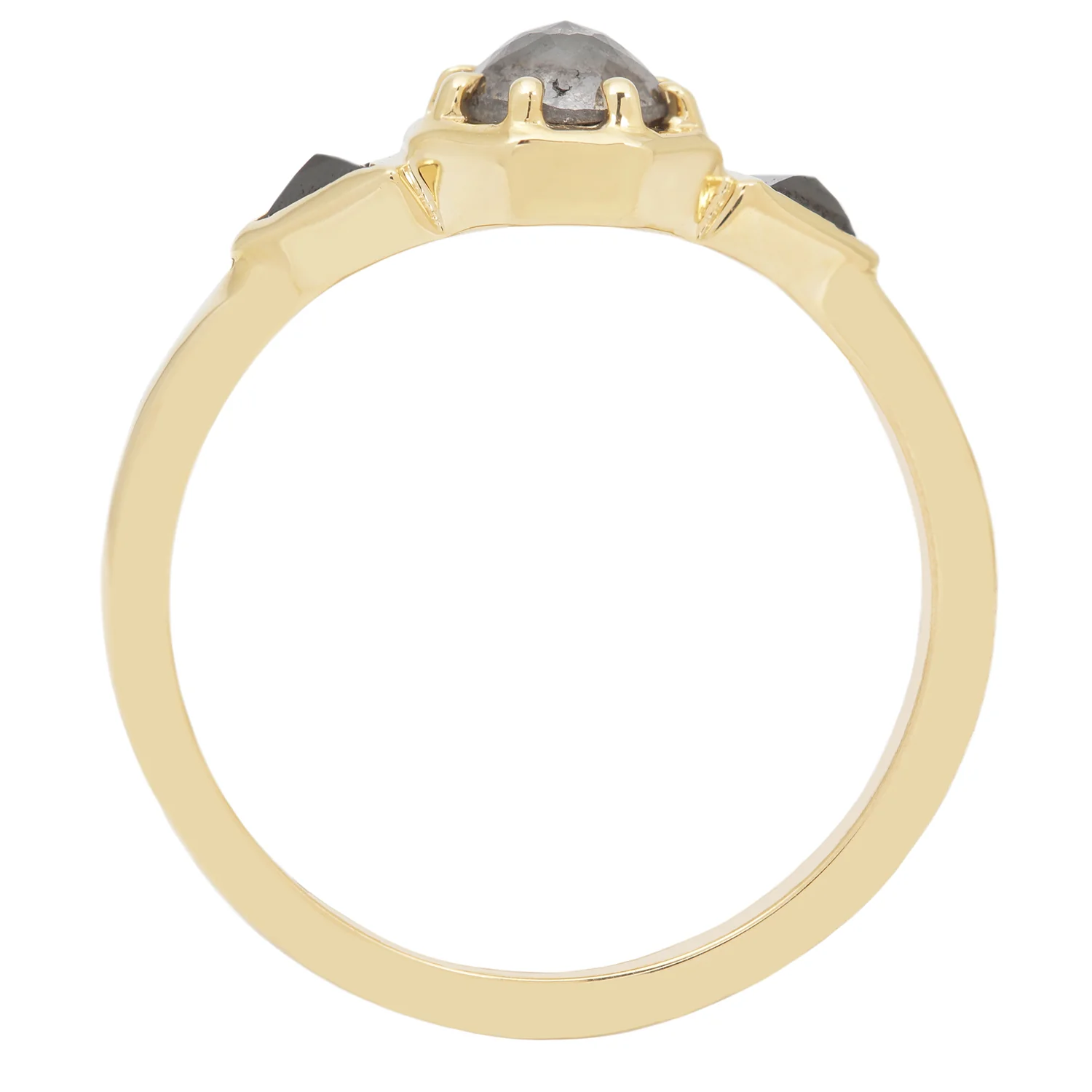 Small Speckled Cleopatra Ring - Image 5