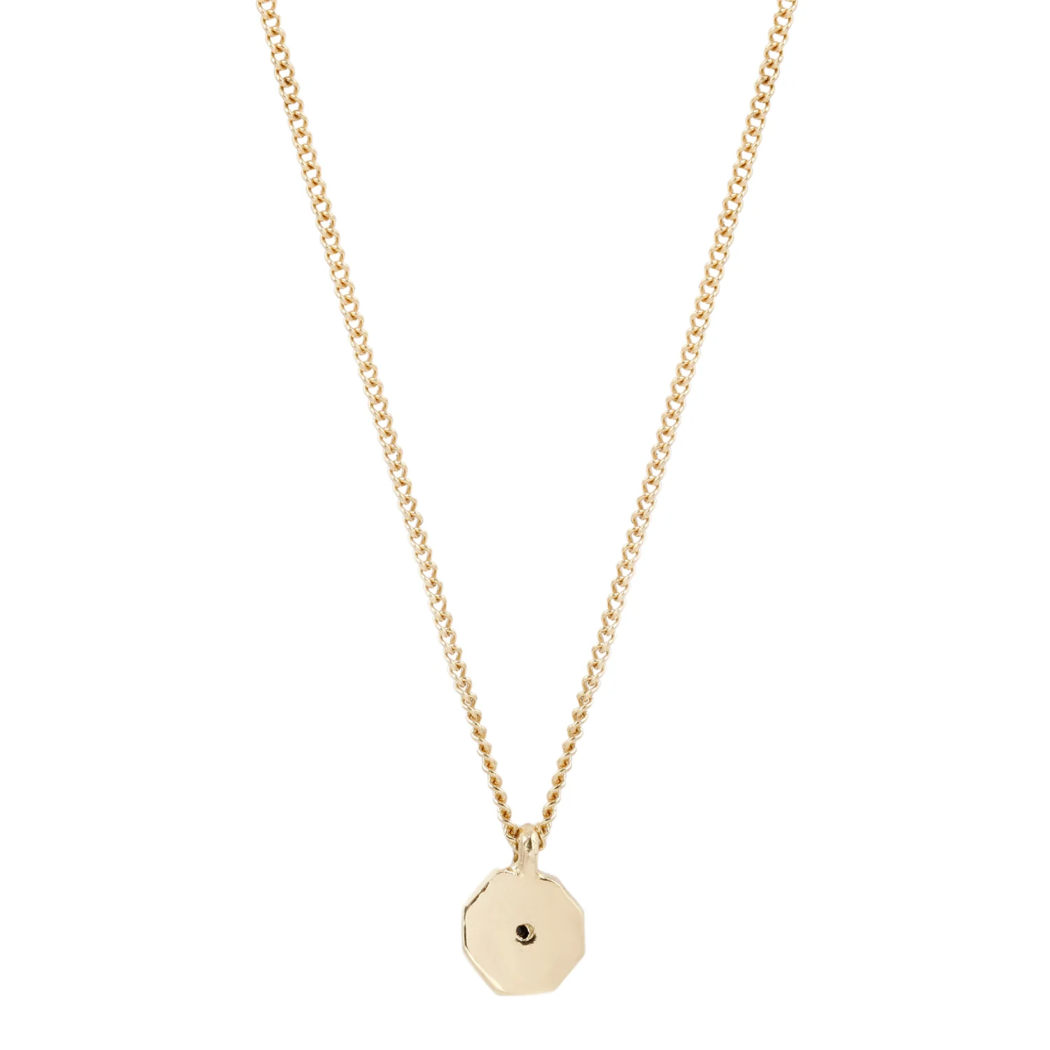 Small Spinel Octagon Necklace - Image 3
