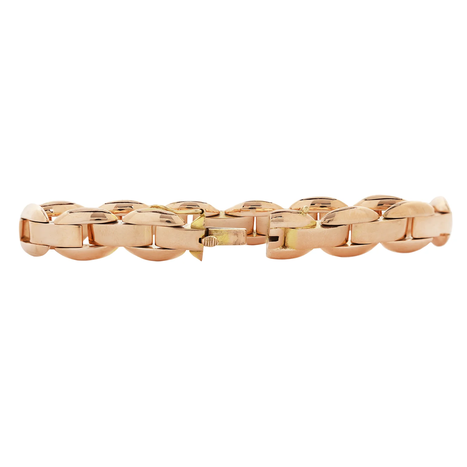 Smooth Oval Link Bracelet - Image 3