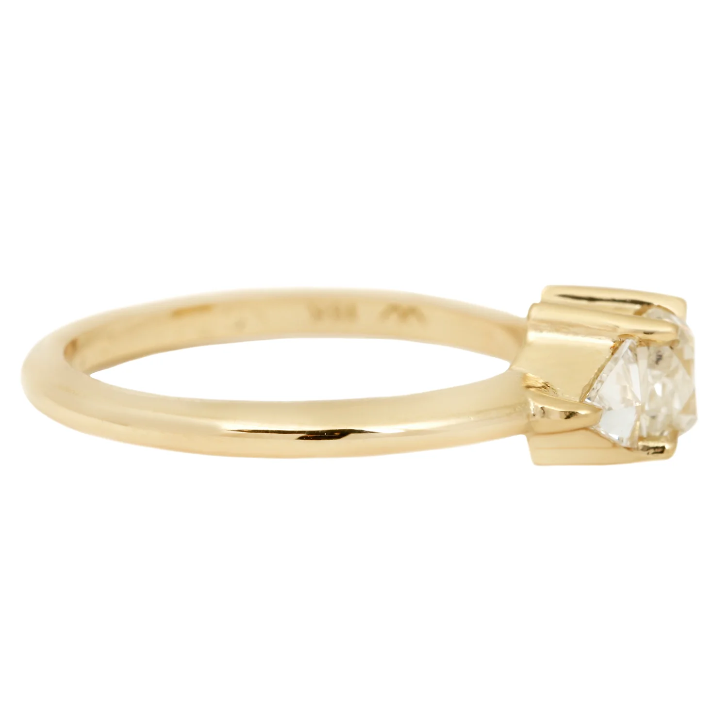 Snowdrop Three Stone Ring - Image 3