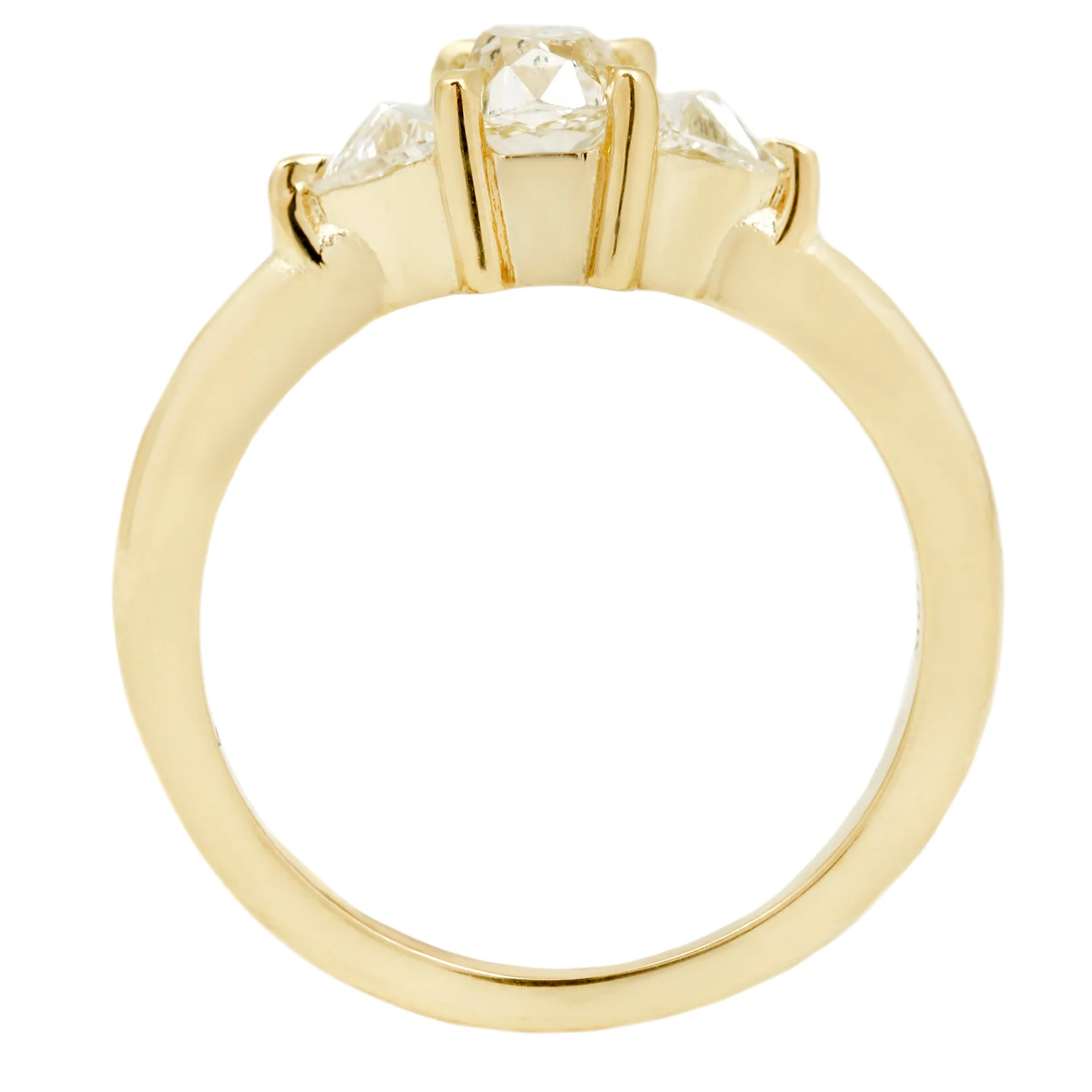 Snowdrop Three Stone Ring - Image 5