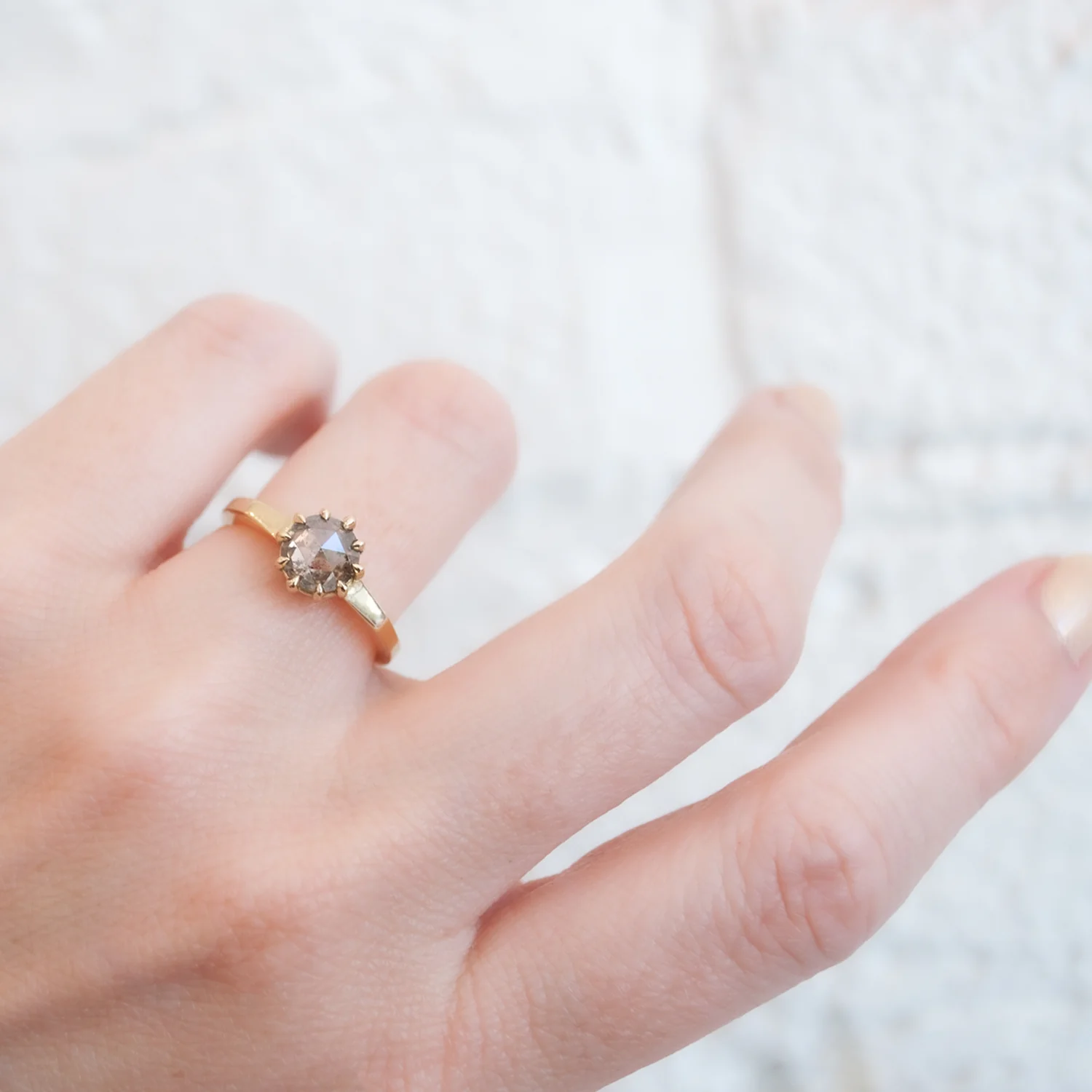 Solstice Solitaire Ring - Image 2