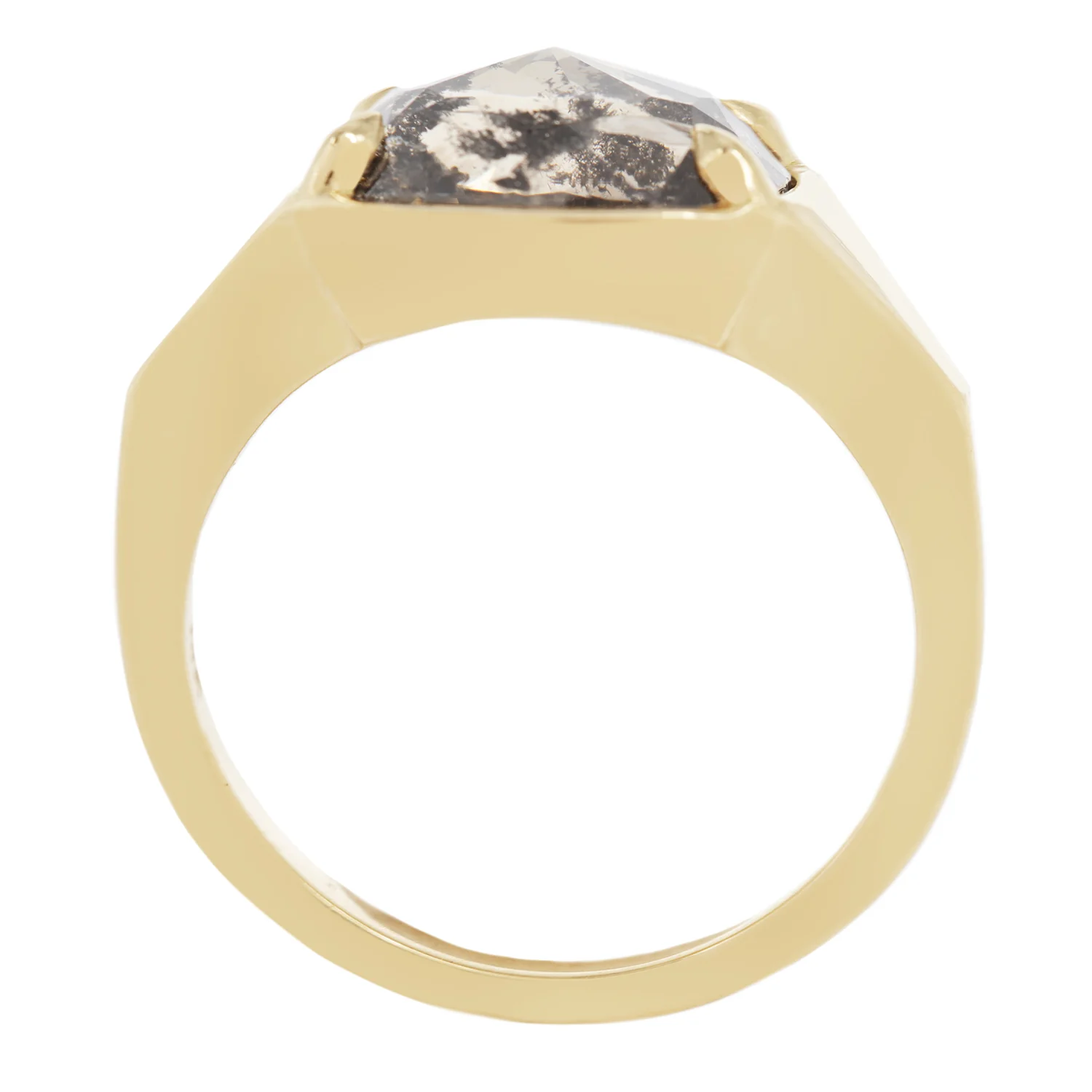 Speckled Diamond Empire Ring - Image 4