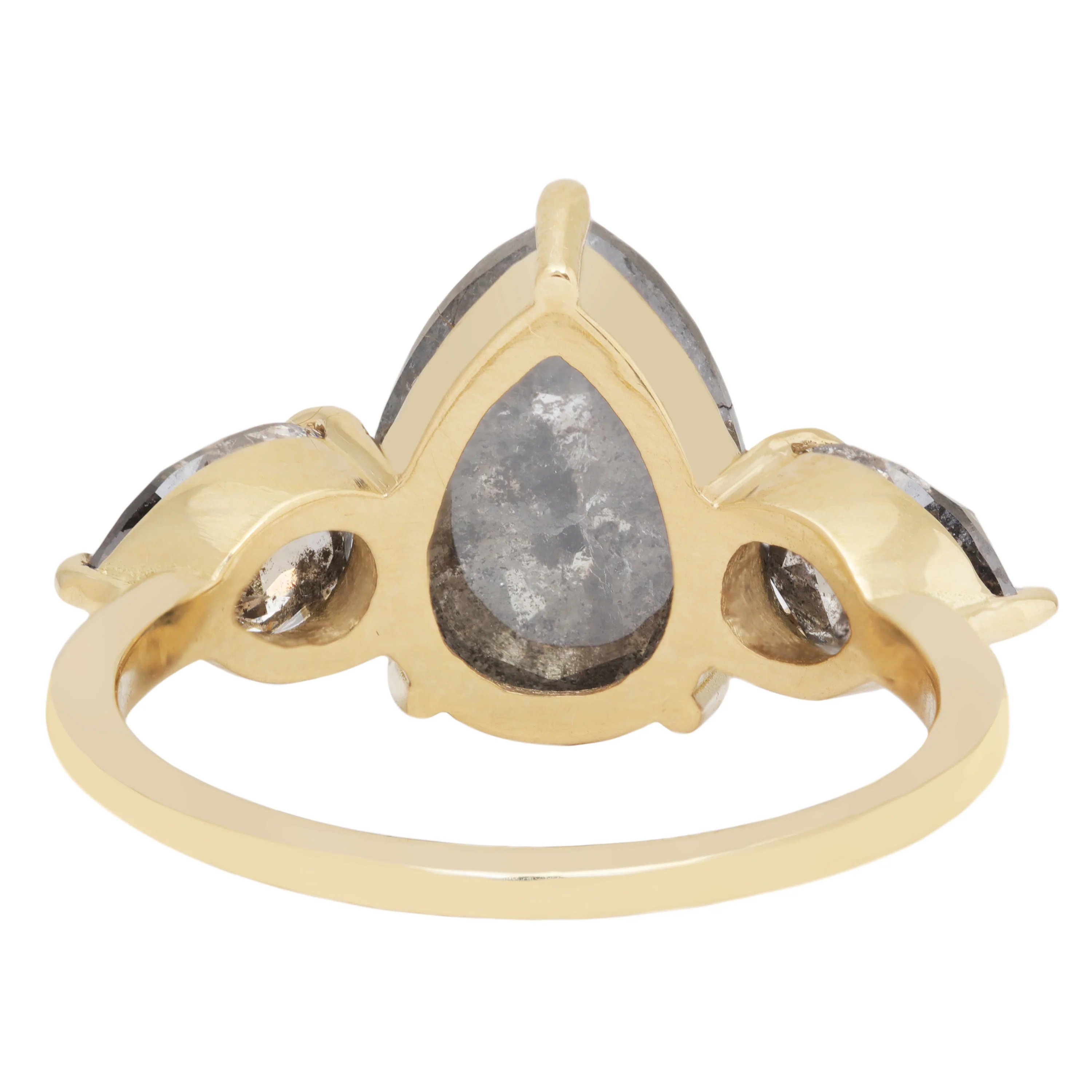 Speckled Lunar Diamond Ring - Image 4