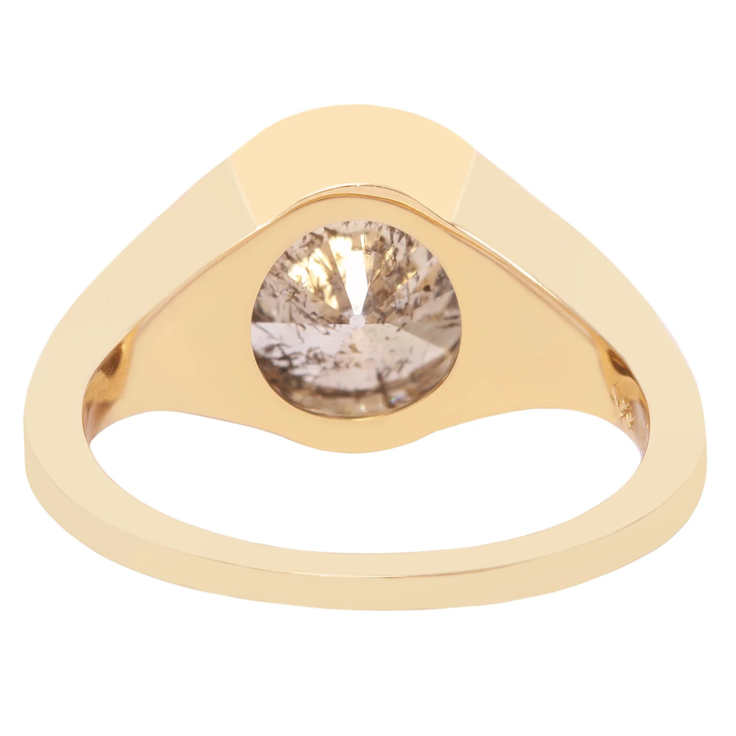 Speckled Moon Signet Ring - Image 4