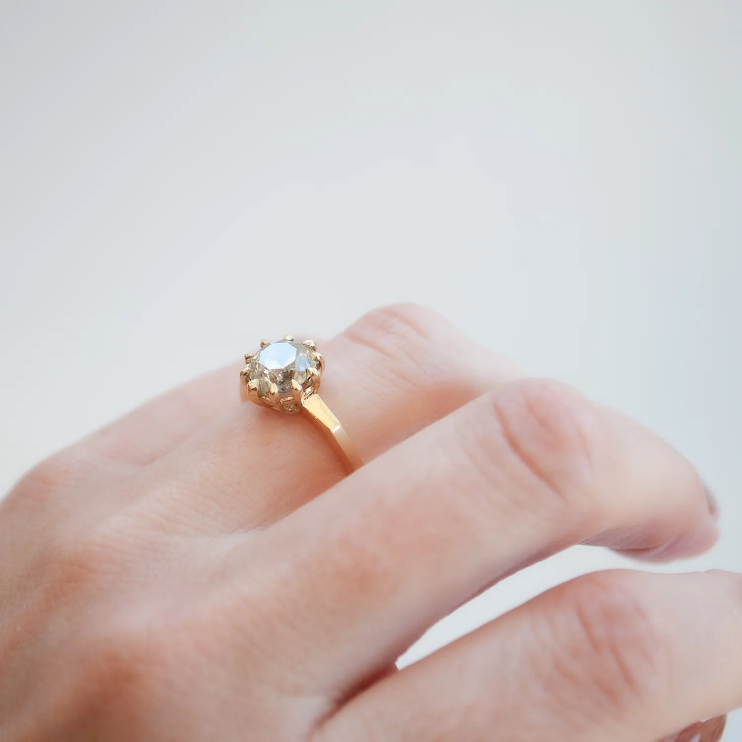 Speckled Sky Solitaire Ring - Image 2
