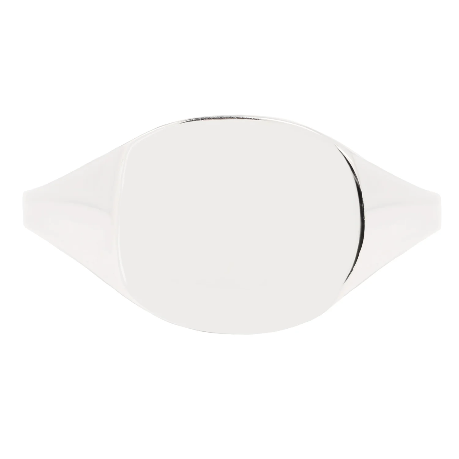Square Silver Signet Ring