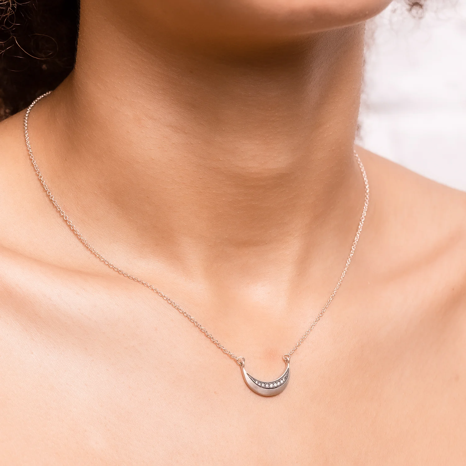 La Lune Diamond Necklace - Image 2