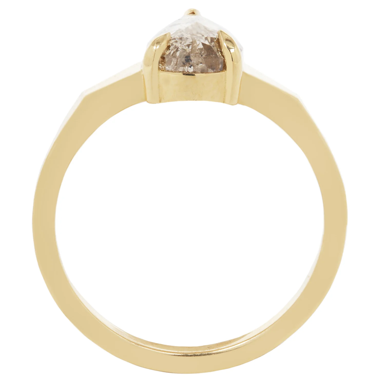 Starry Sky Pear Diamond Ring - Image 4