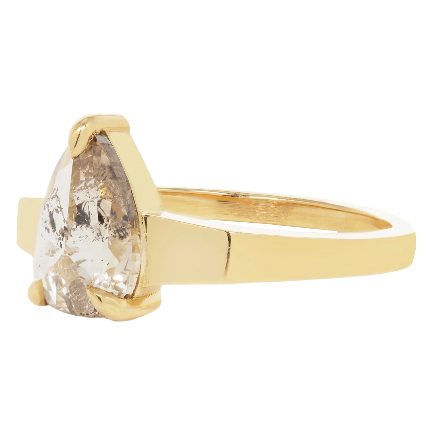 Starry Sky Pear Diamond Ring - Image 5