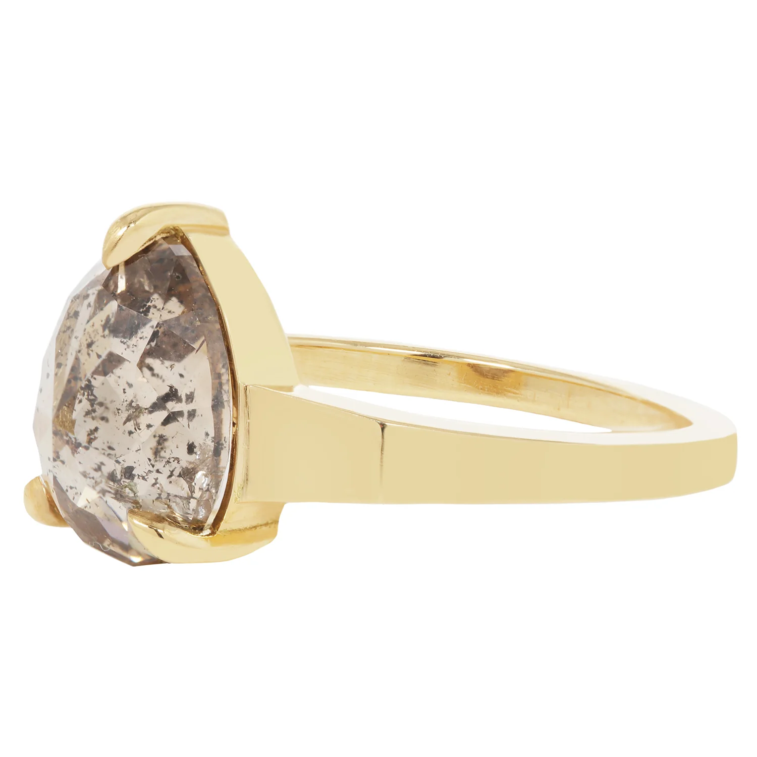 Stellar Gray Pear Diamond Ring - Image 3
