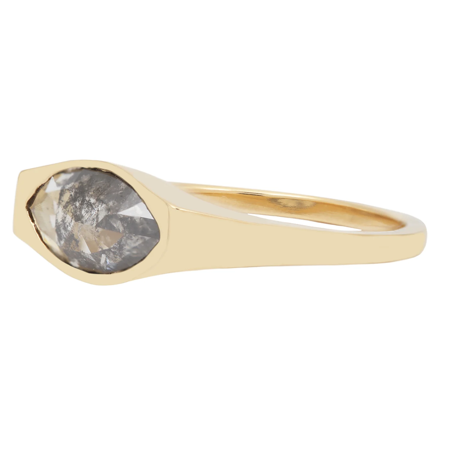 Stormy Diamond Marquise Ring - Image 3