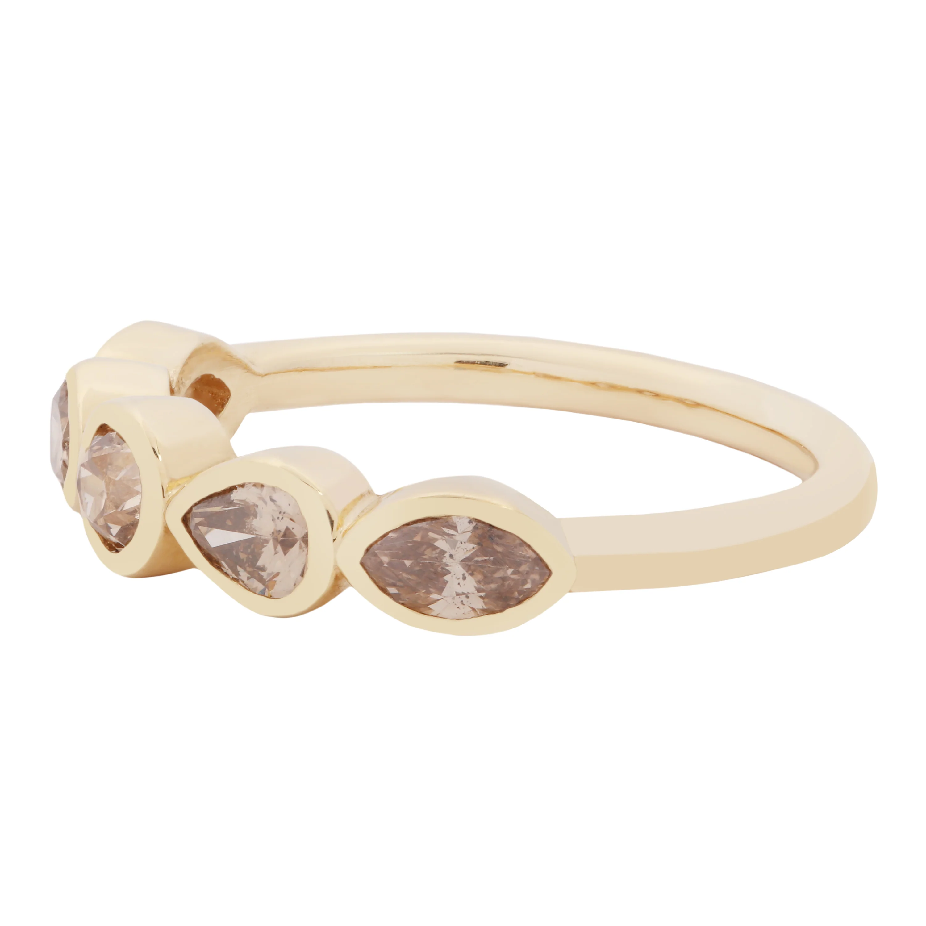 Sunbeam Diamond Stacking Band - Image 3
