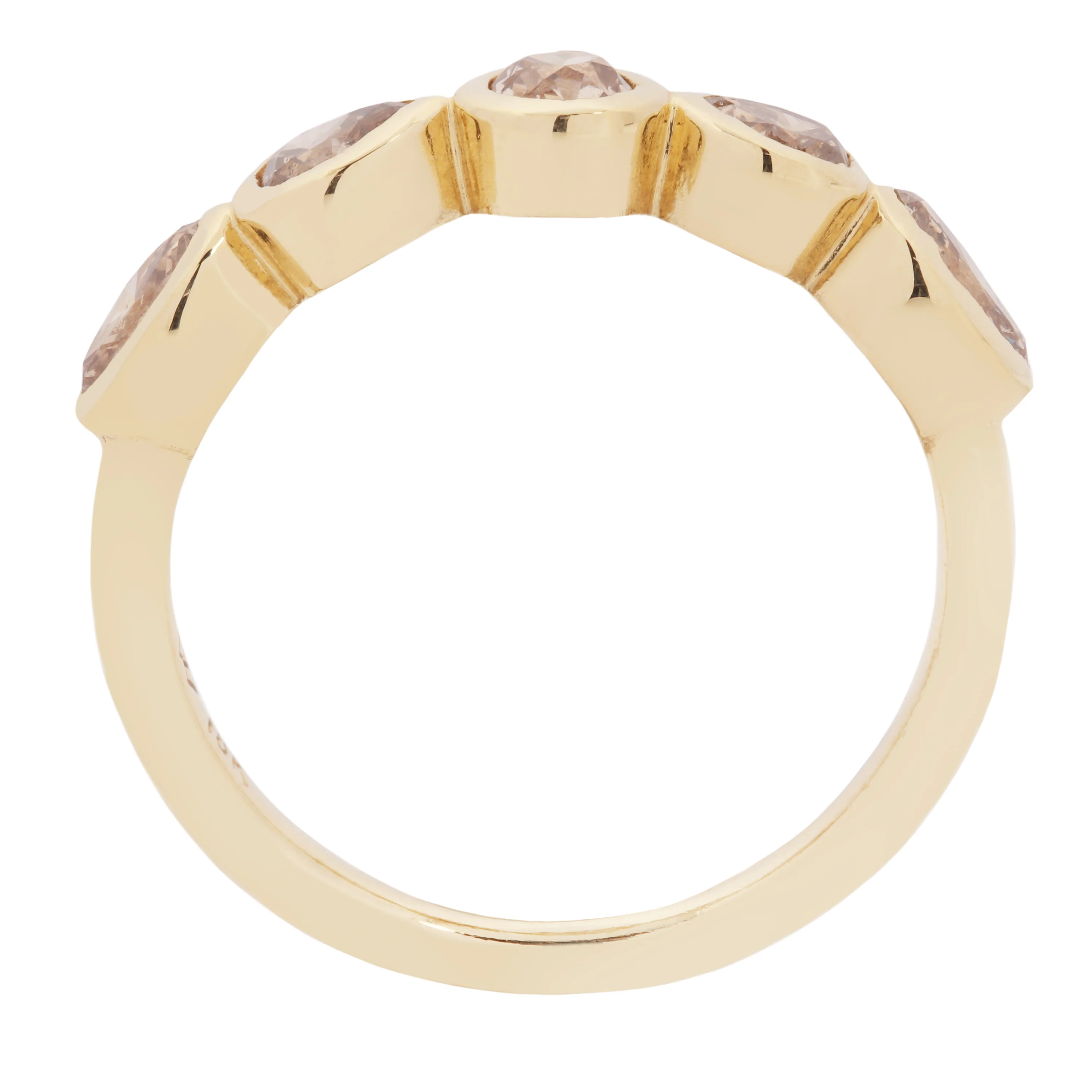Sunbeam Diamond Stacking Band - Image 4