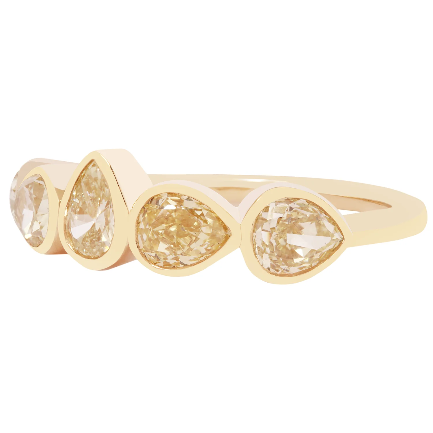 Sunshine Diamond Stacking Band - Image 3