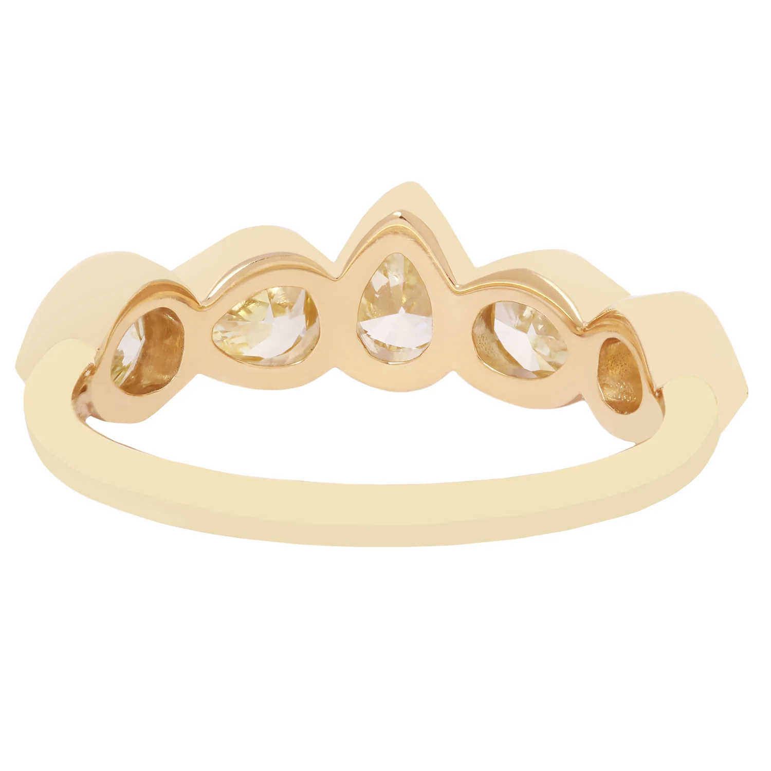 Sunshine Diamond Stacking Band - Image 4