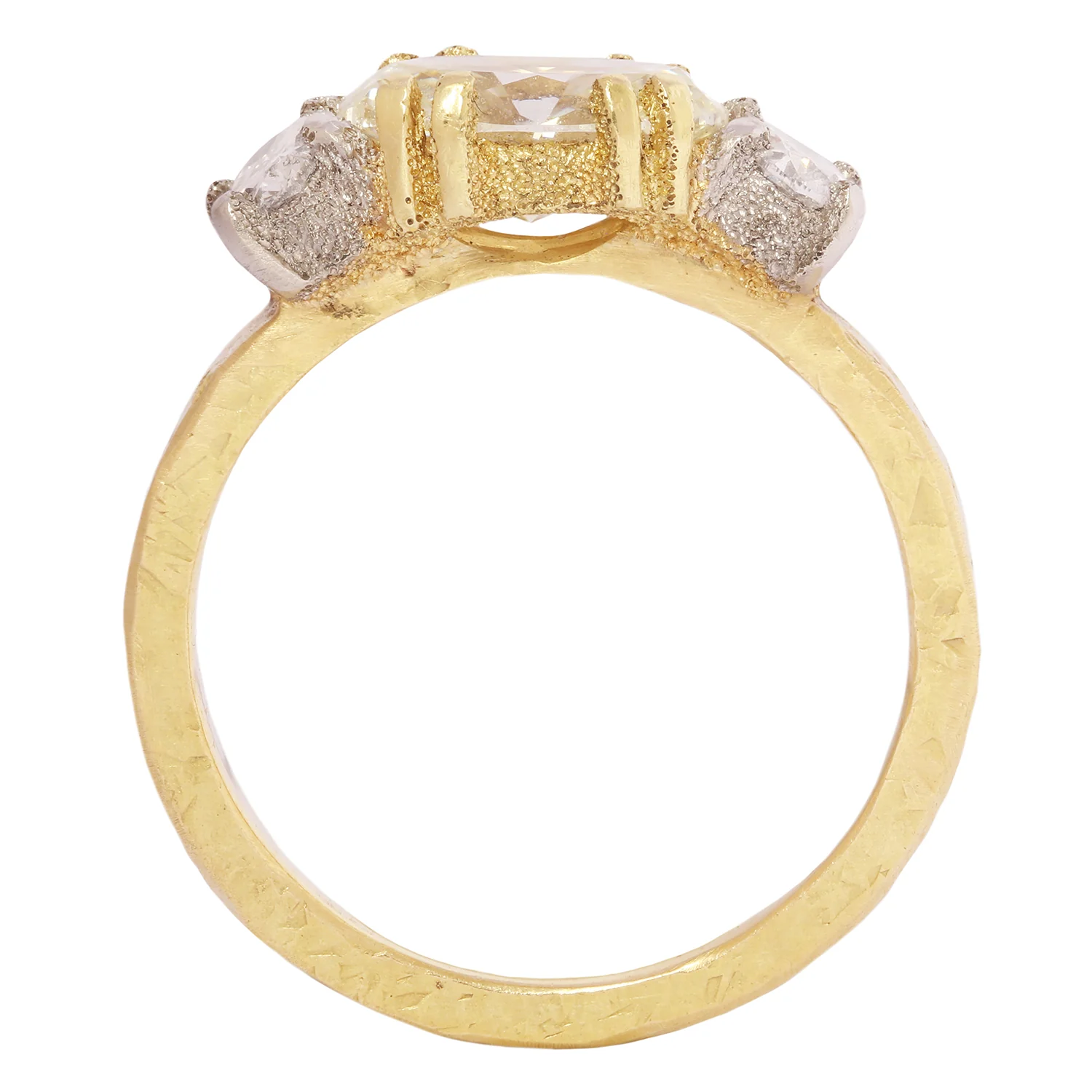 Sunshine Diamond Trilogy Ring - Image 4