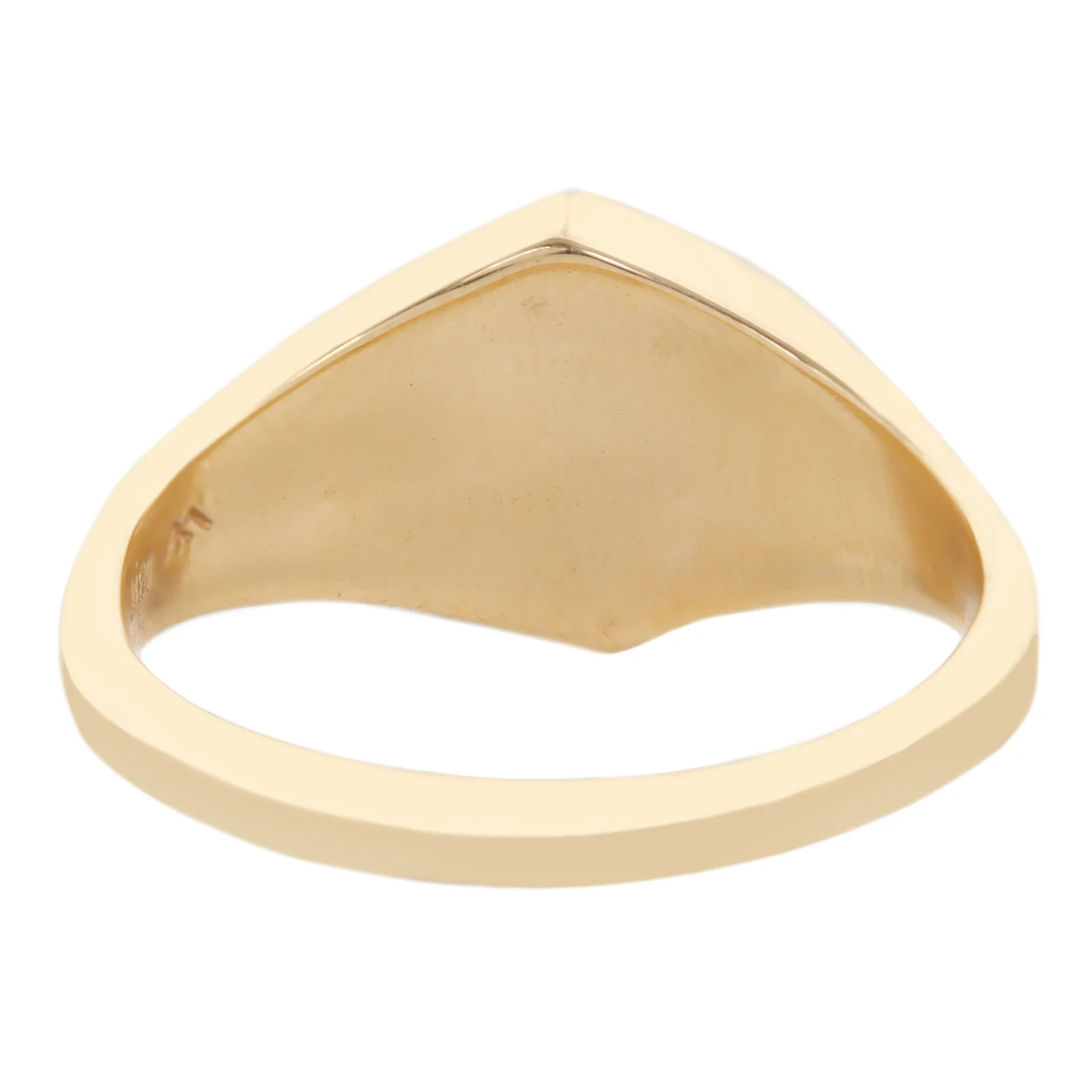 Supernova Diamond Signet Ring - Image 4