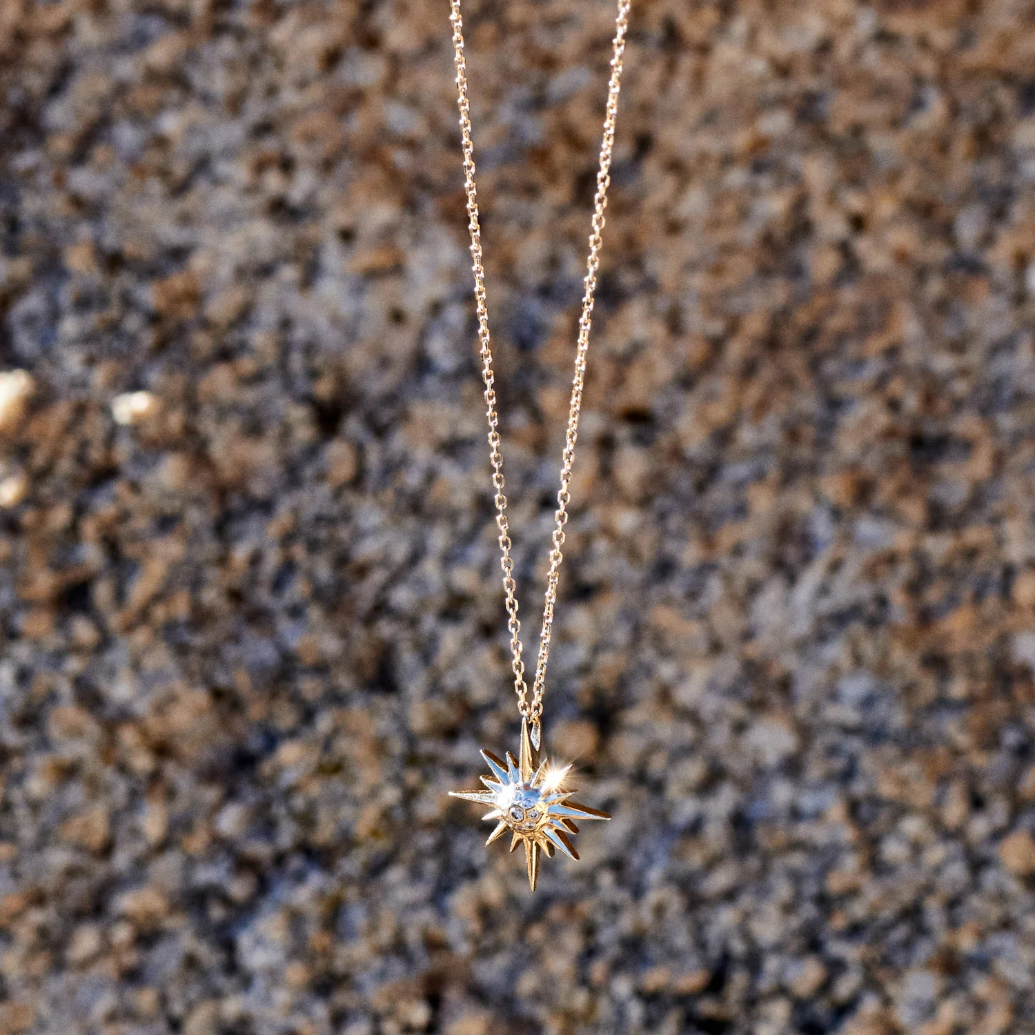 Supernova Star & Diamonds Necklace - Image 3