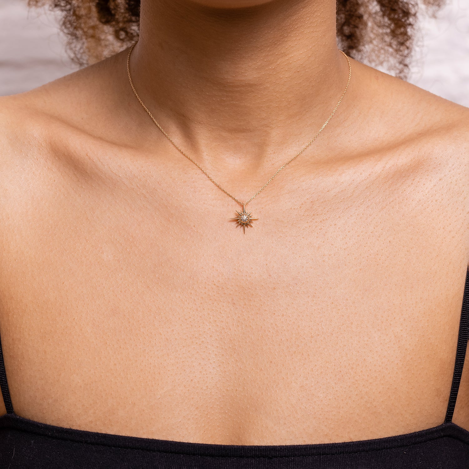 Supernova Star & Diamonds Necklace - Image 4