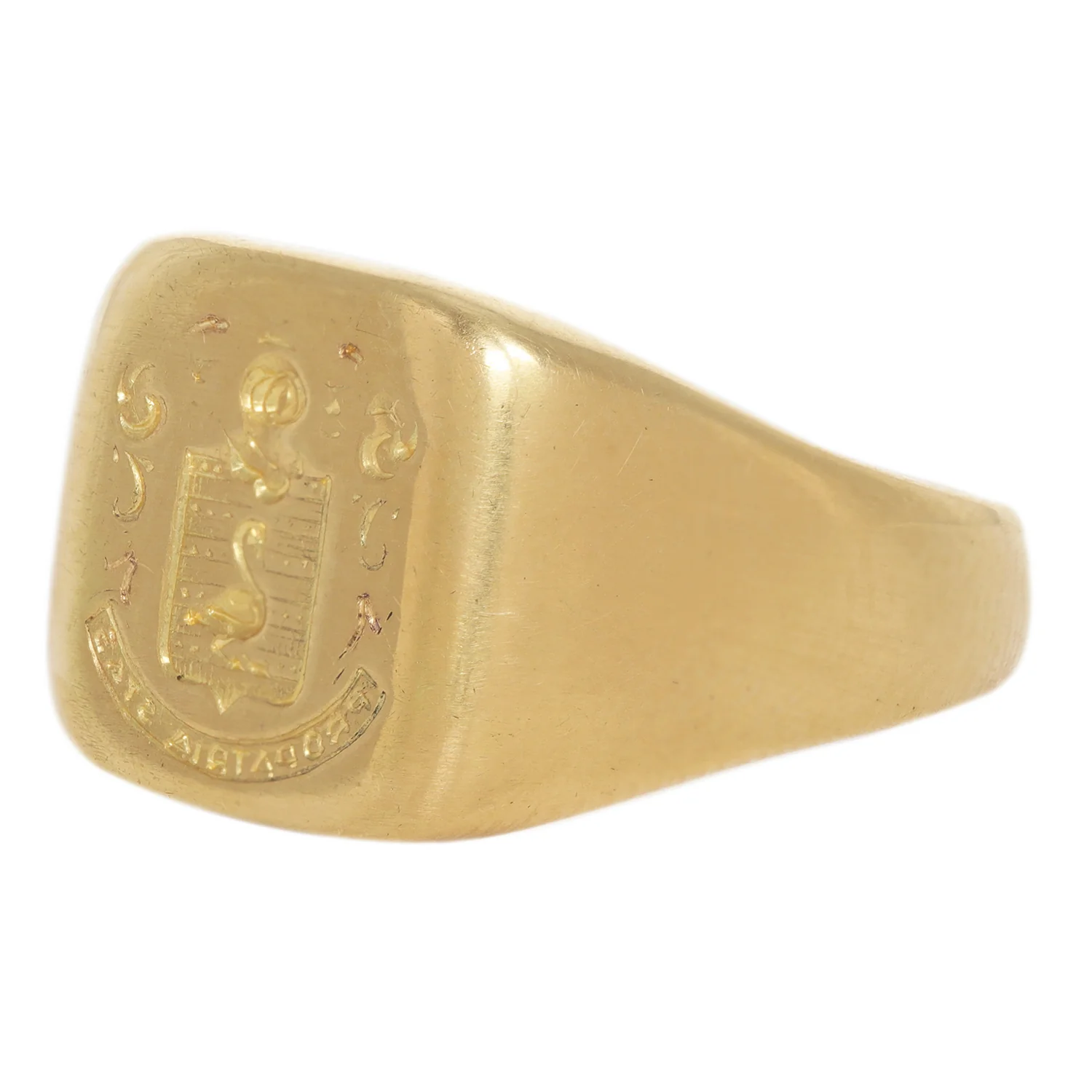 Swan Crest Signet Ring - Image 3