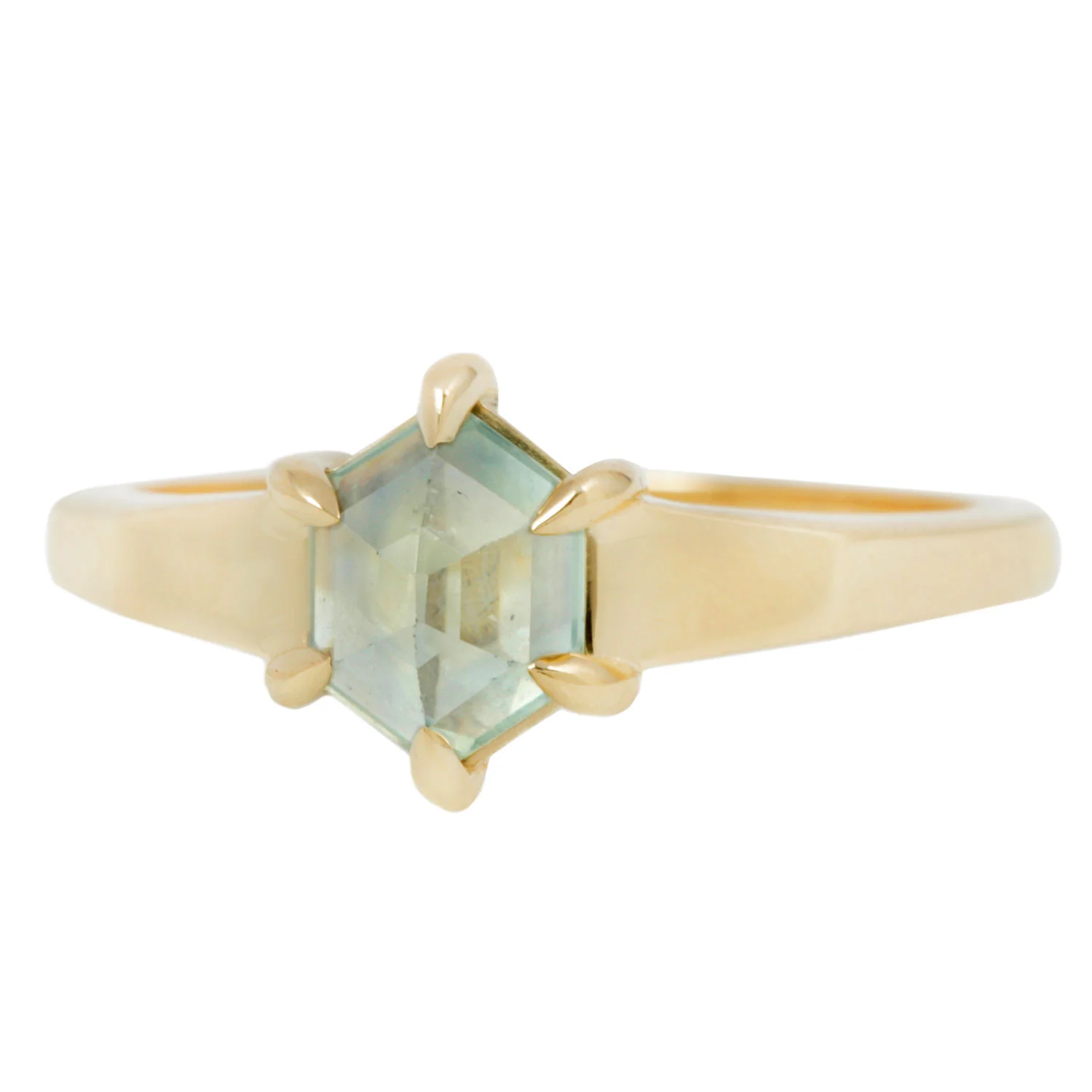 Sweet Mint Sapphire Ring - Image 3
