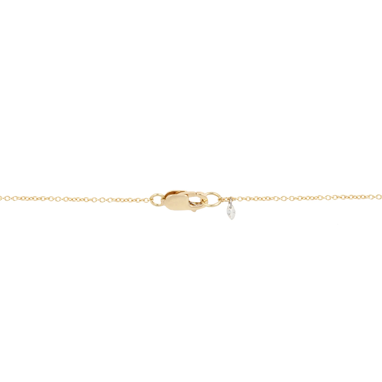 Triple Baguette Diamond Necklace - Image 4