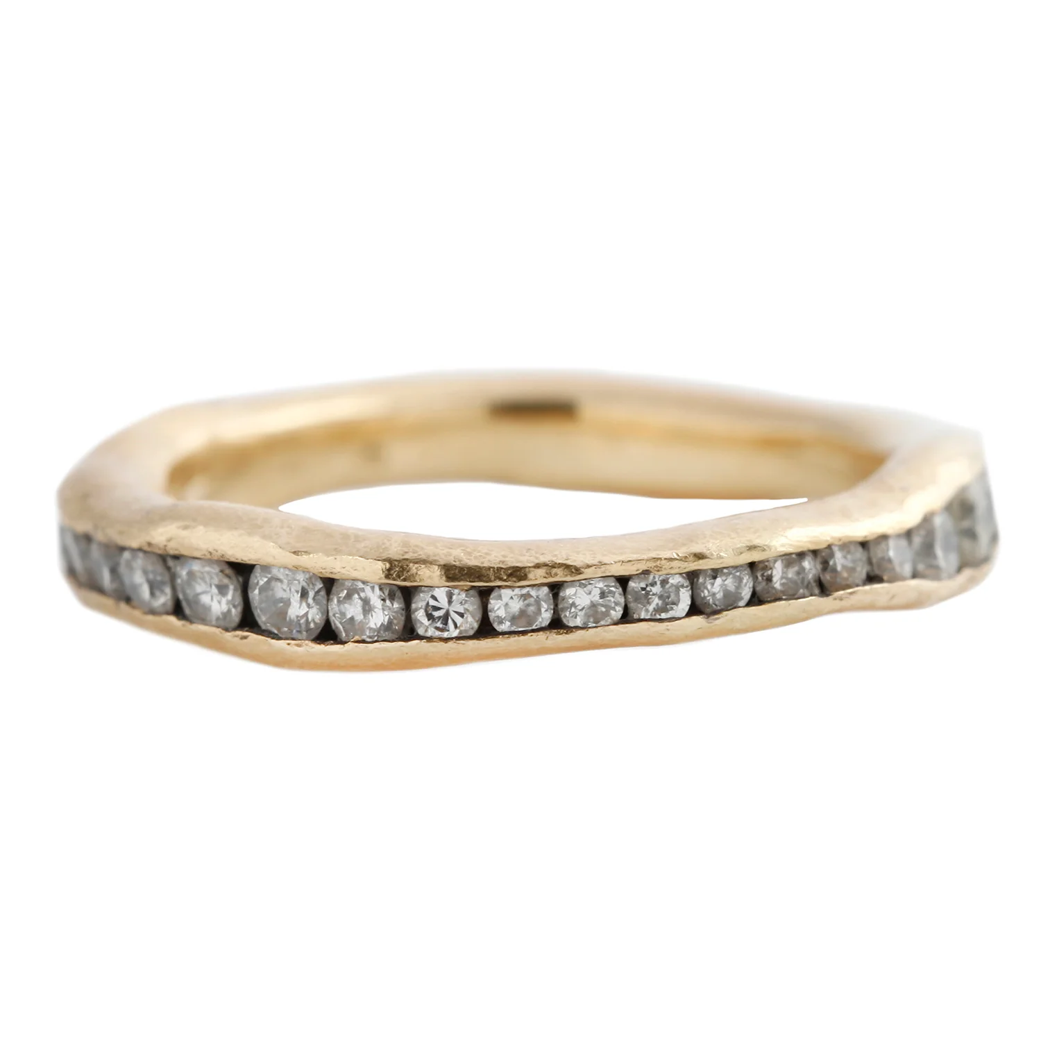 Hammered Eternity Ring - Image 3