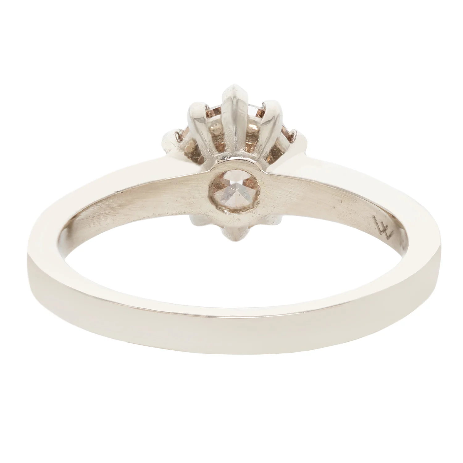 Champagne Diamond Soirée Ring - Image 5