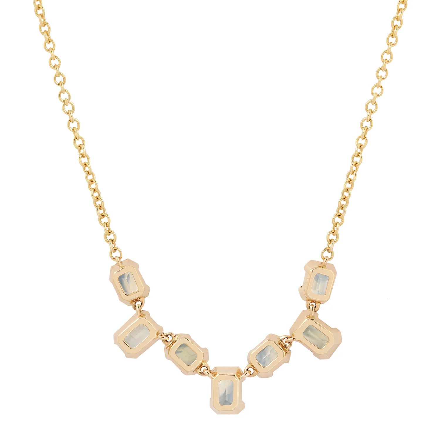 The Lattice Sapphire Necklace - Image 3