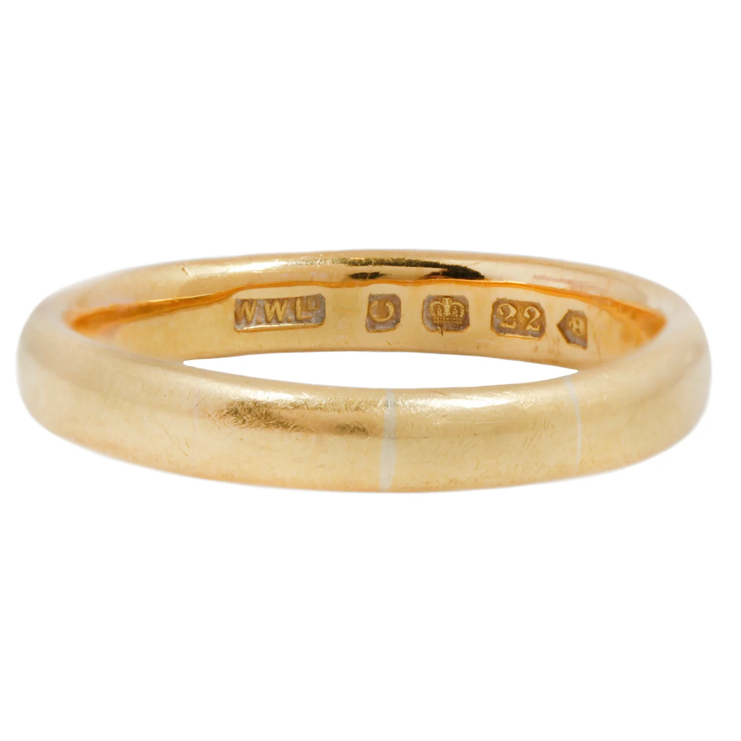 Thin Plain Gold Band