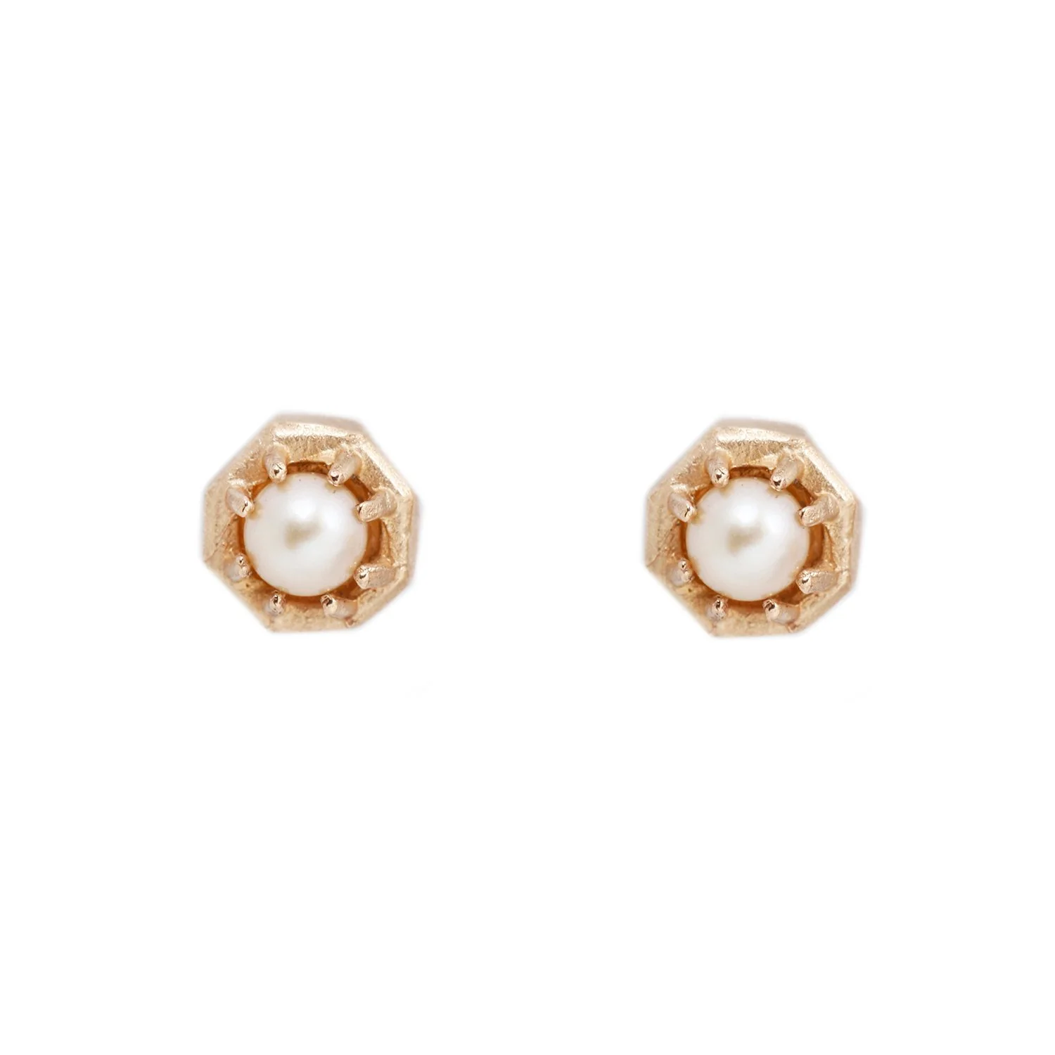 Tiny Akoya Pearl Studs