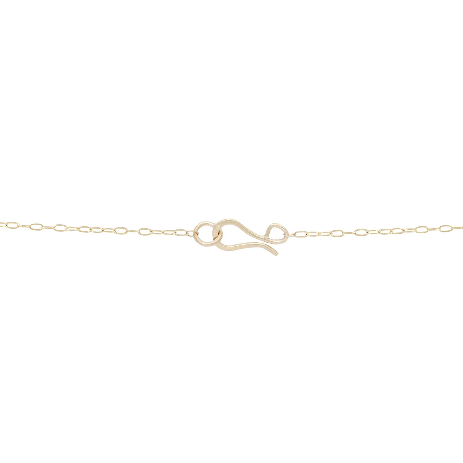 Tiny Gold Crescent Moon Necklace - Image 4