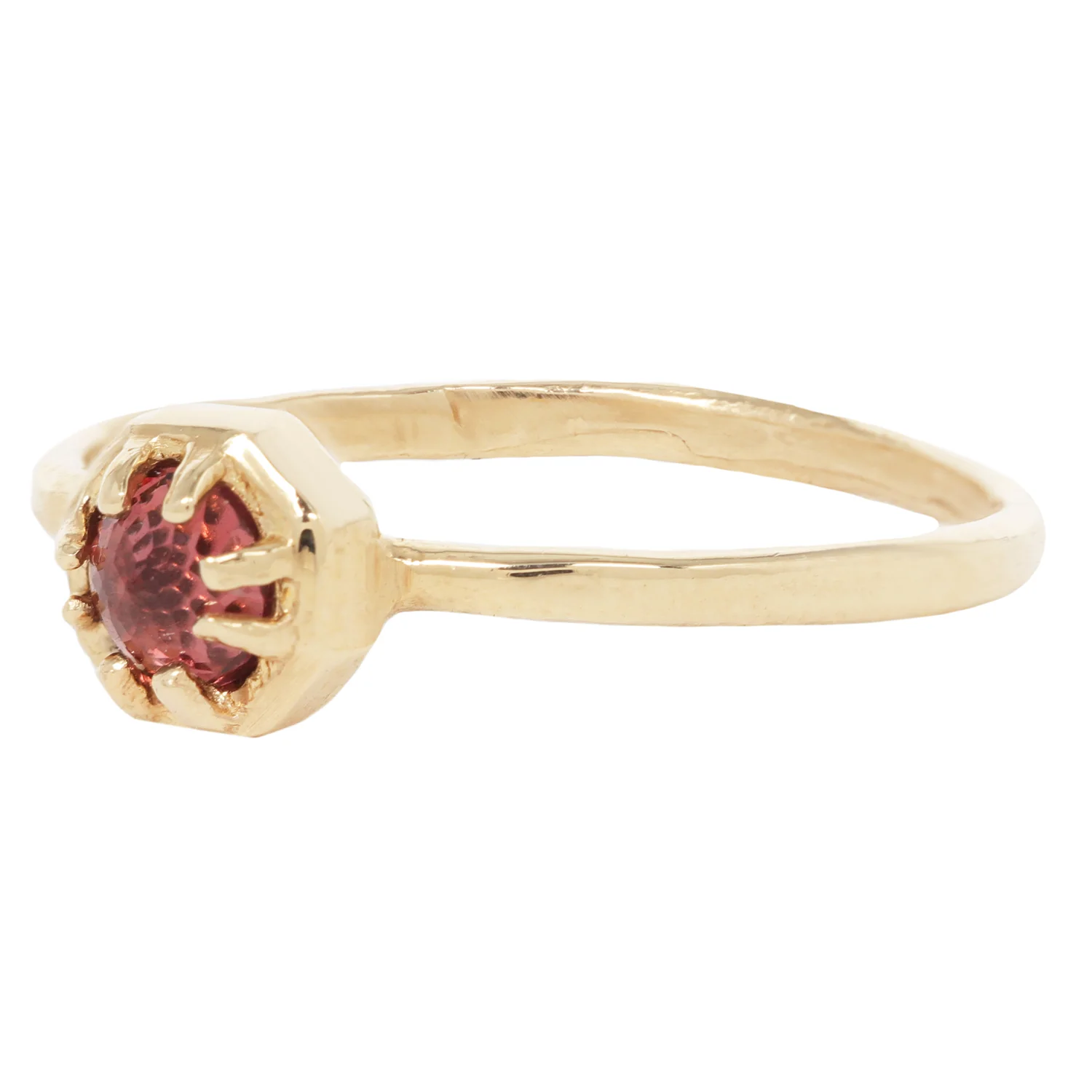 Tiny Garnet Ring - Image 3
